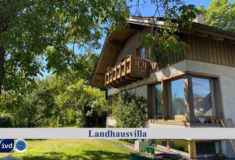 PREISREDUZIERUNG! ALPENLANDHAUS MIT WEITEREN BAUPLATZ